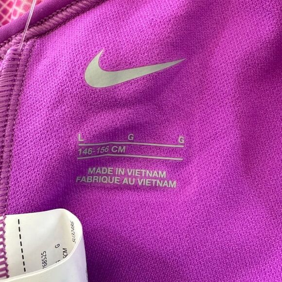 Nike Big Girls Crossback One Piece Swimsuit Size Large - Picture 4 of 6